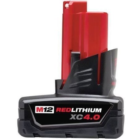 Milwaukee Tool 12V Li-Ion M12 Battery 4Ah Extended Capacity 48-11-2440